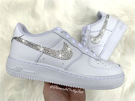 swarovski girls nike trainers